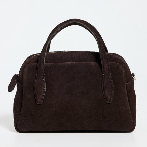 Madewell Medium Crossbody Bag Suede in "Dark Carob" - Picture 2 of 9